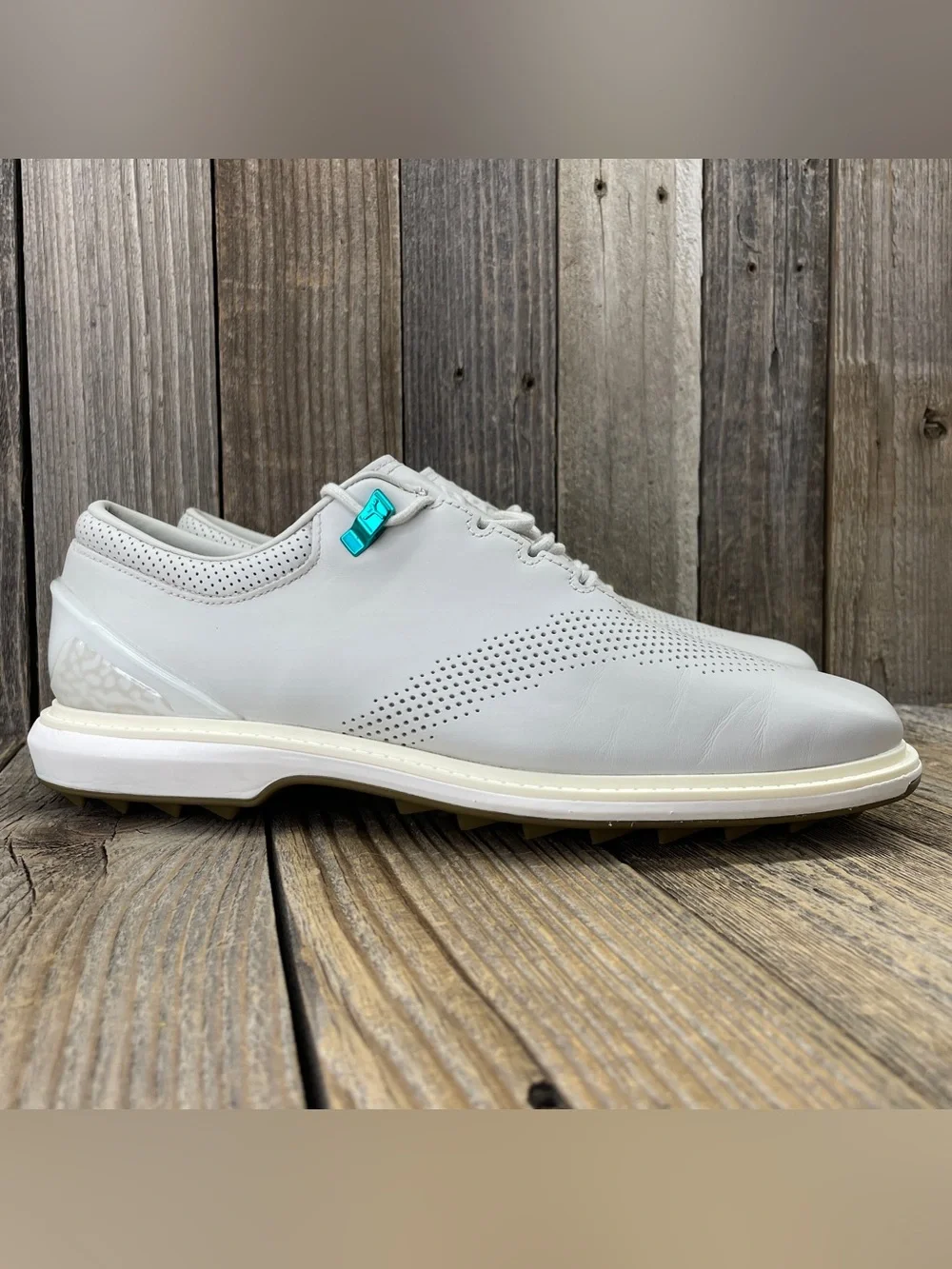Nike Mens Size 8.5 Air Jordan ADG 4 'Grey Fog' Golf Shoes Spikeless DM0103-001